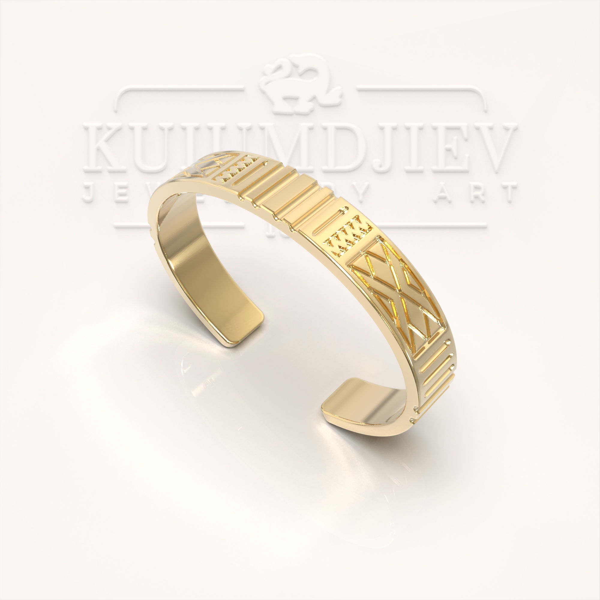 Твърда гривна Етно | Kuiumdjiev Jewellery Art | Бижутерия Куюмджиев 1925 Твърда гривна Етно