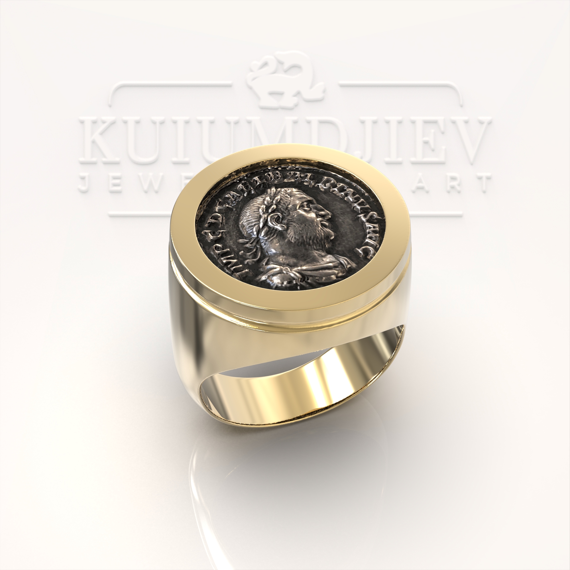 Replika coin ring