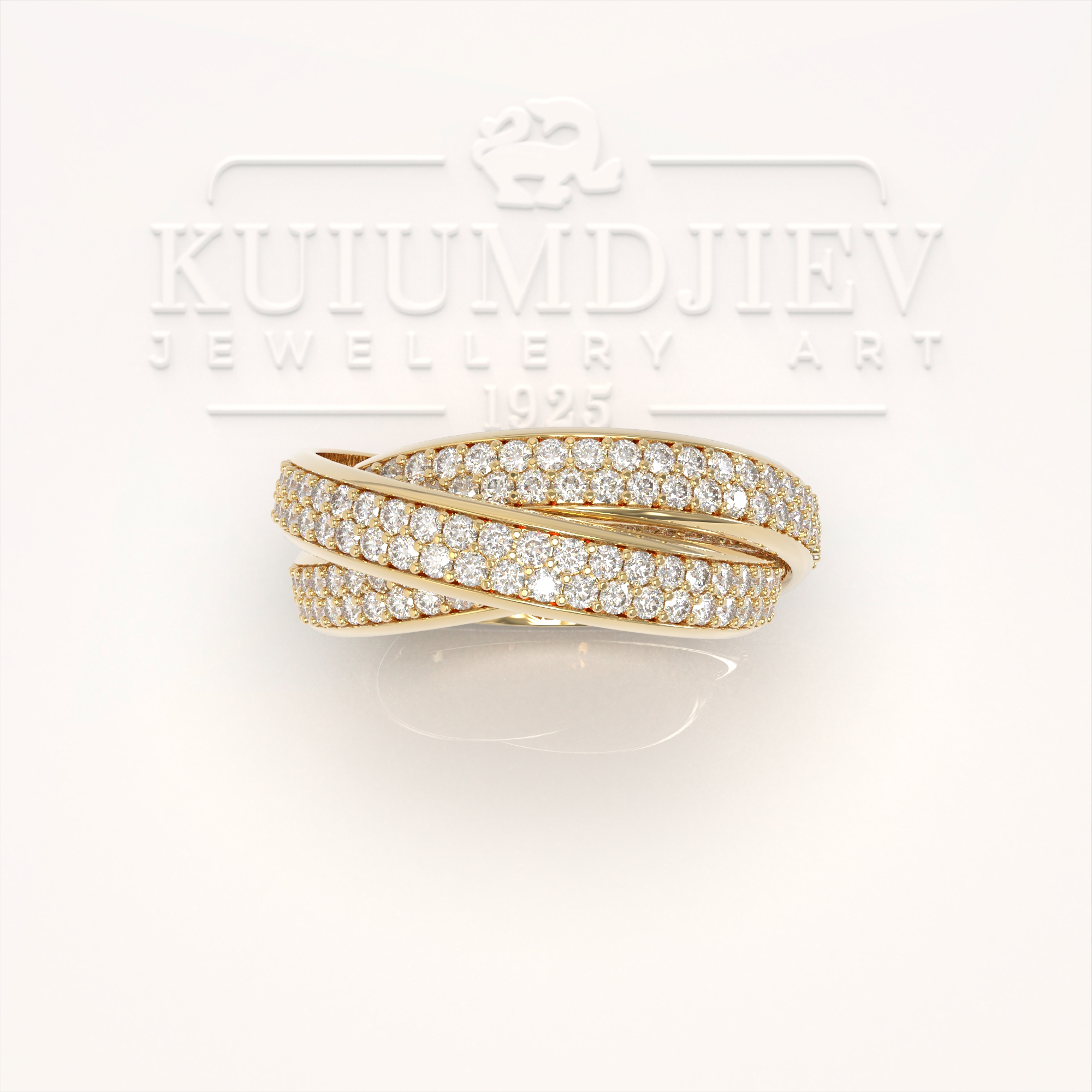 Златен пръстен - индивидуална поръчка | Kuiumdjiev Jewellery Art | Бижутерия Куюмджиев 1925 Златен пръстен - индивидуална поръчка