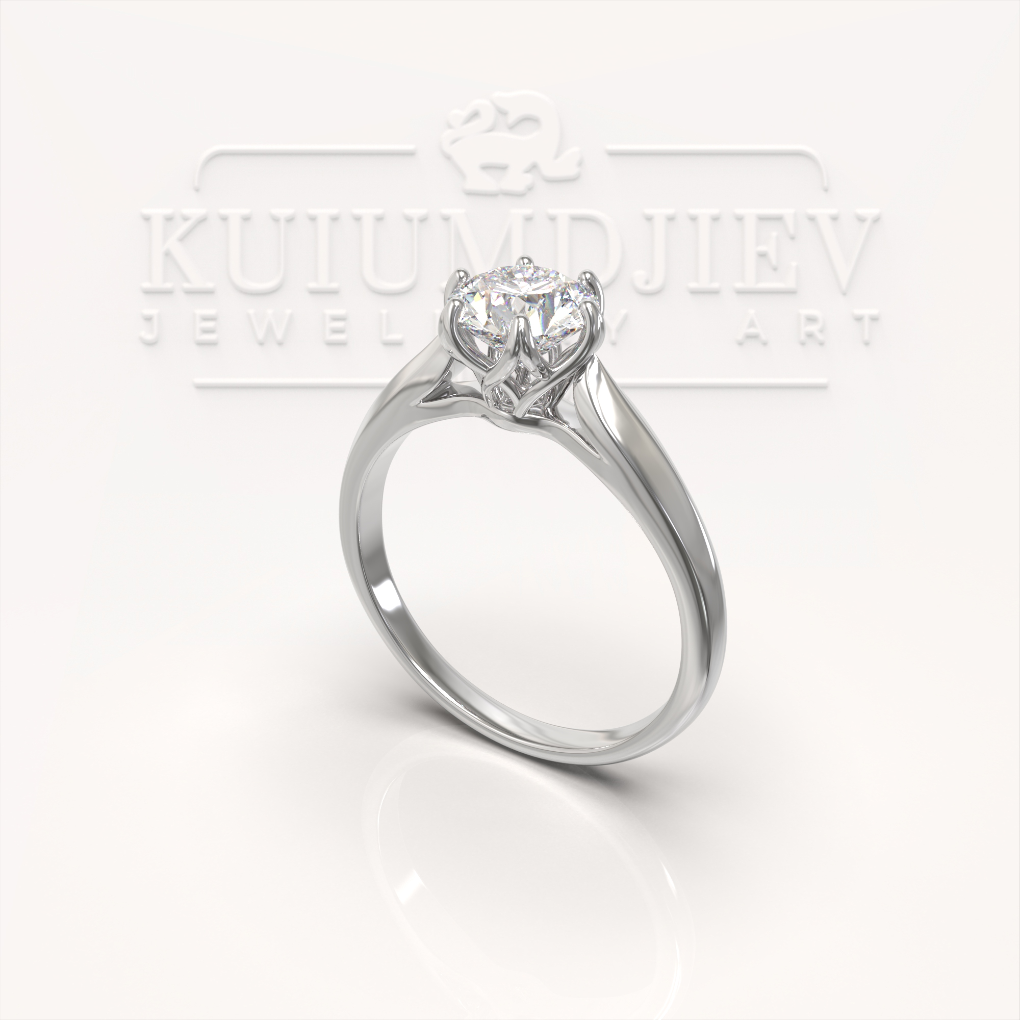 Zircon engagement ring 2