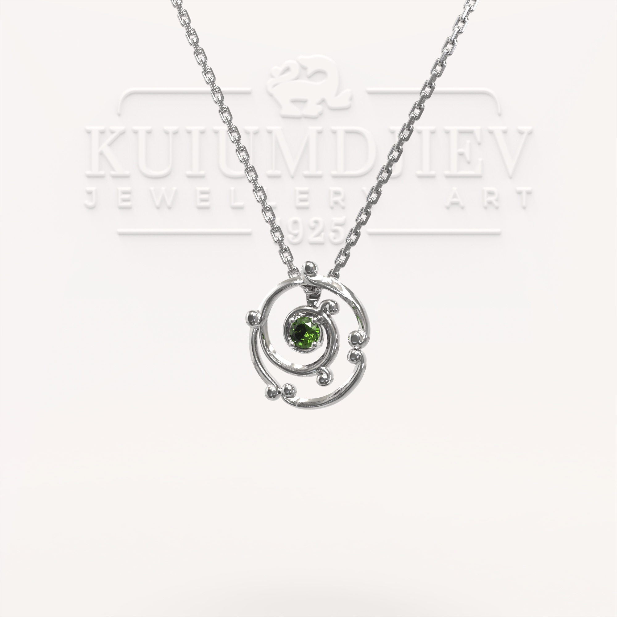 Sterling silver stone pendant | Kuiumdjiev Jewellery Art | Бижутерия Куюмджиев 1925 Sterling silver stone pendant