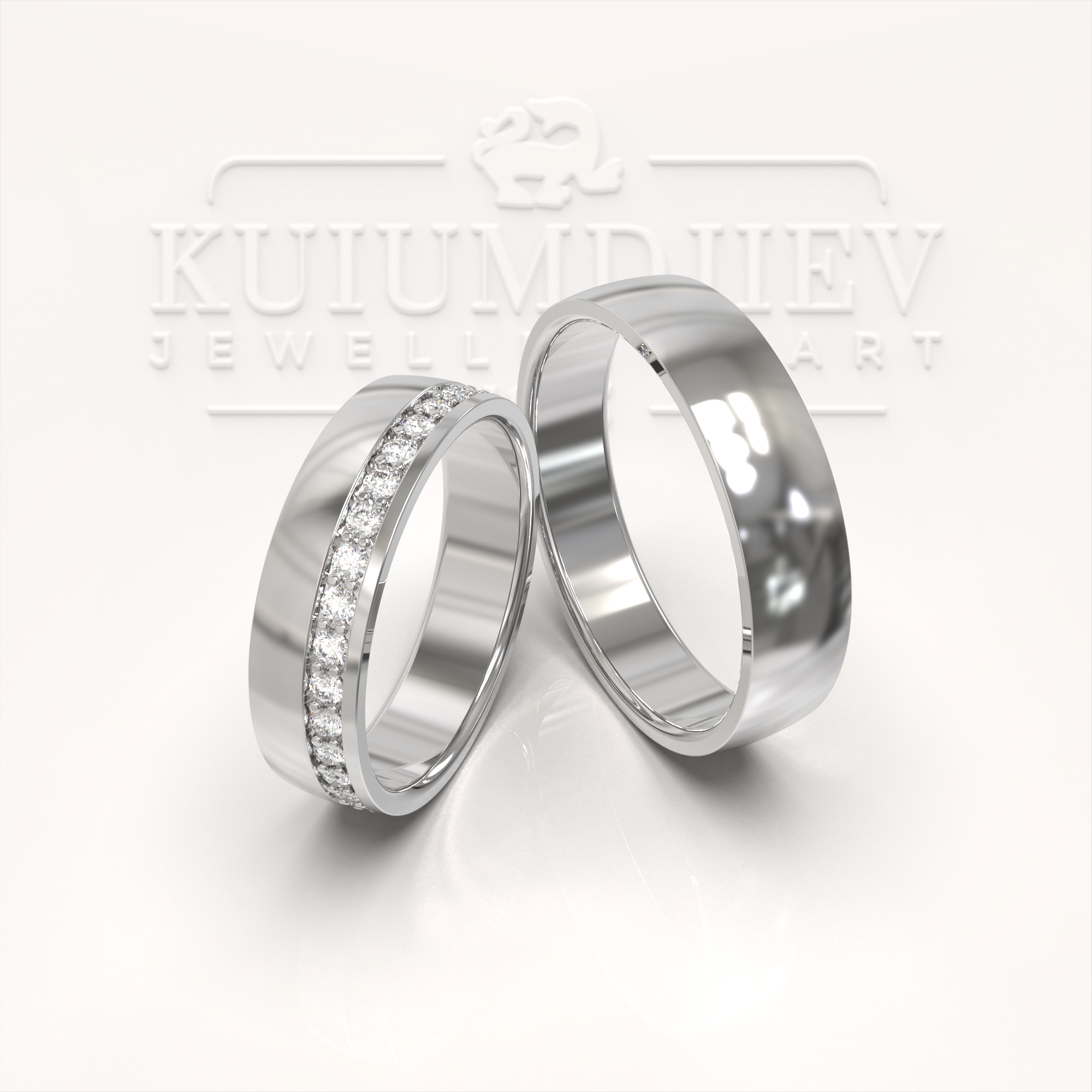 Silver Wedding Bands – 5 mm