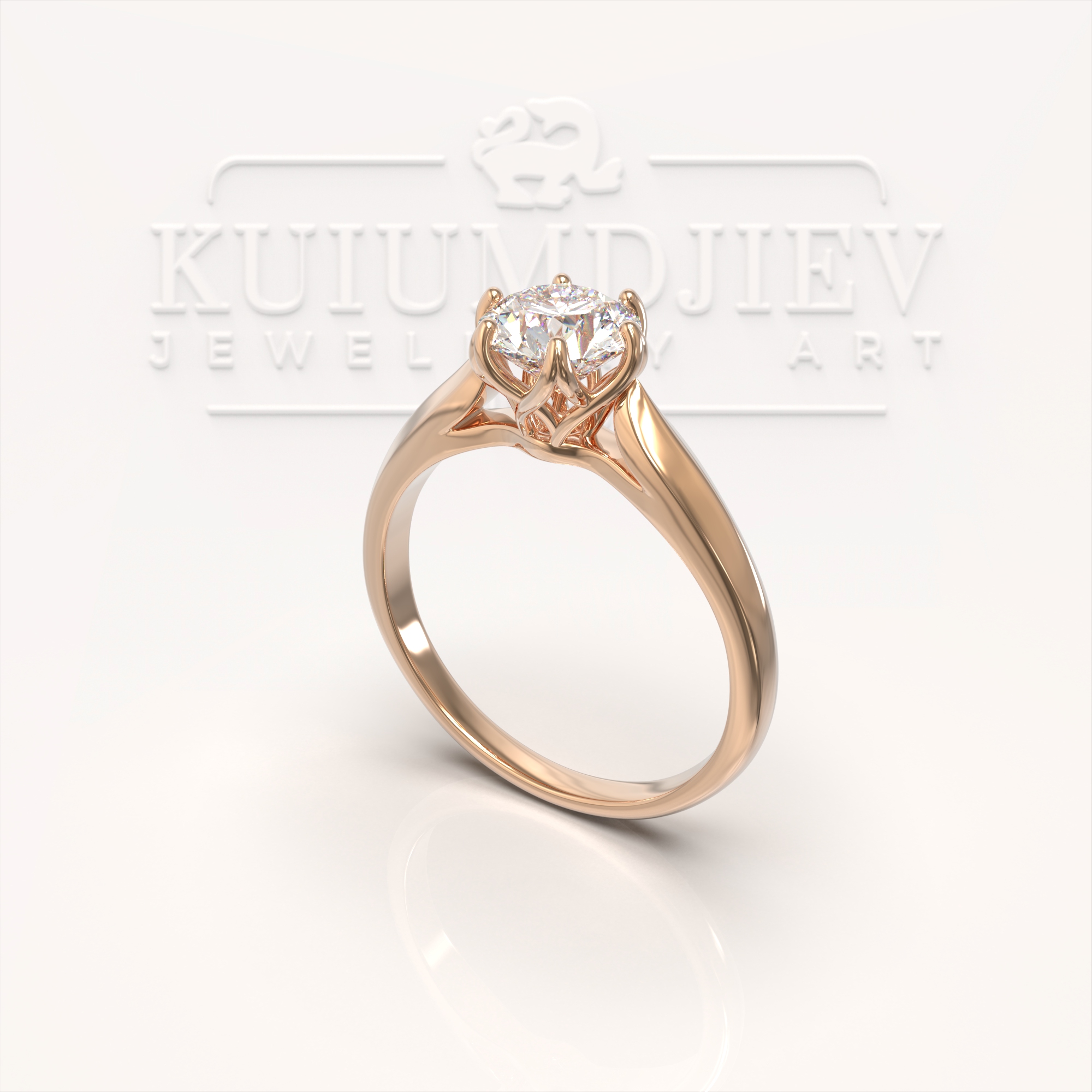 Zircon engagement ring 3